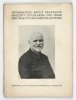INFORMATION about Professor Wincenty Lutosławski for Those Who Wish to Organice His Lectures